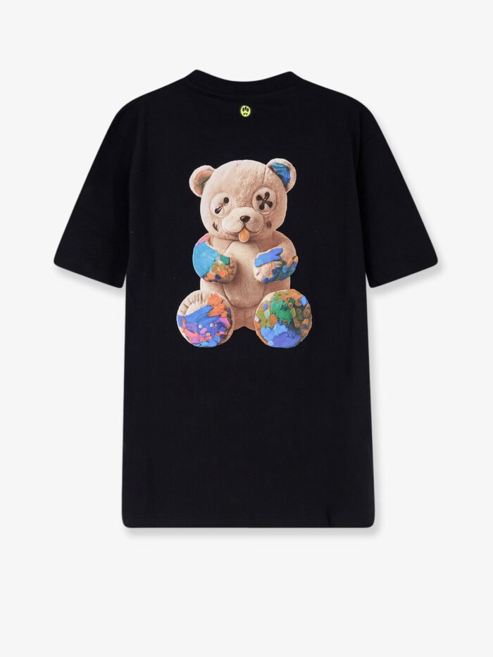 Barrow Cotton T-shirt With Frontal Logo Print