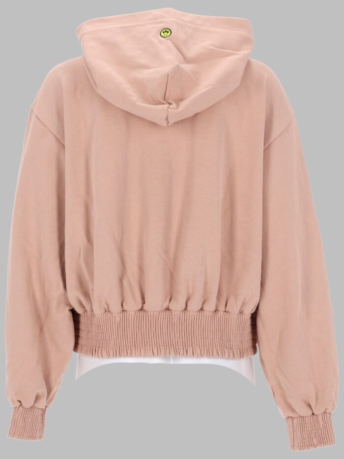 Barrow FELPA CON ZIP E CAPPUCCIO