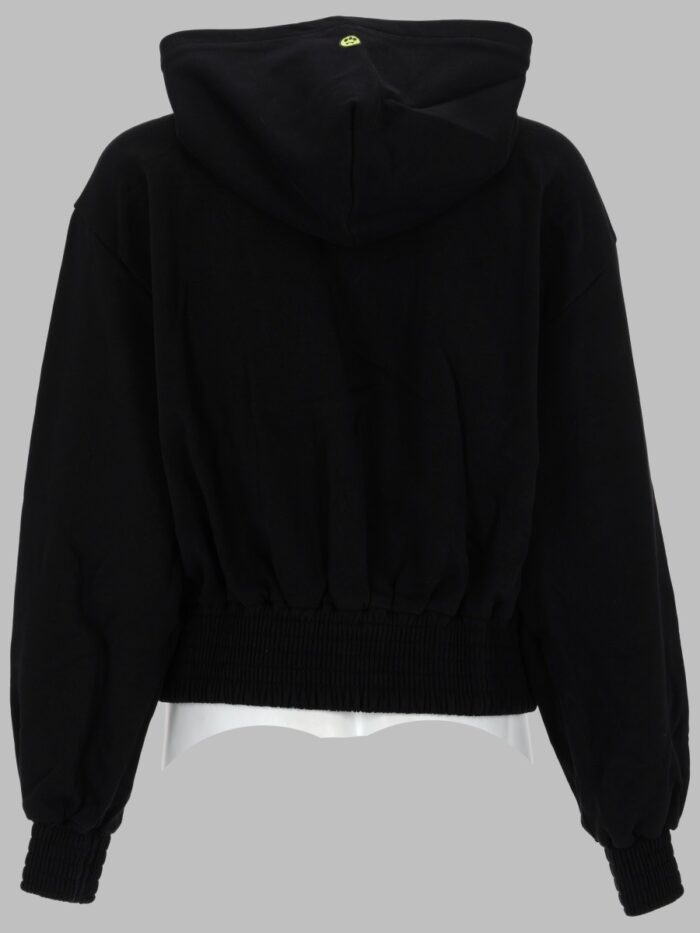 Barrow FELPA CON ZIP E CAPPUCCIO