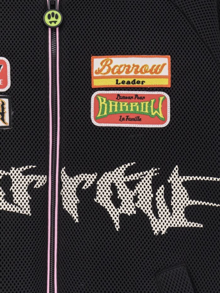 Barrow Nylon And Mesh Bomber