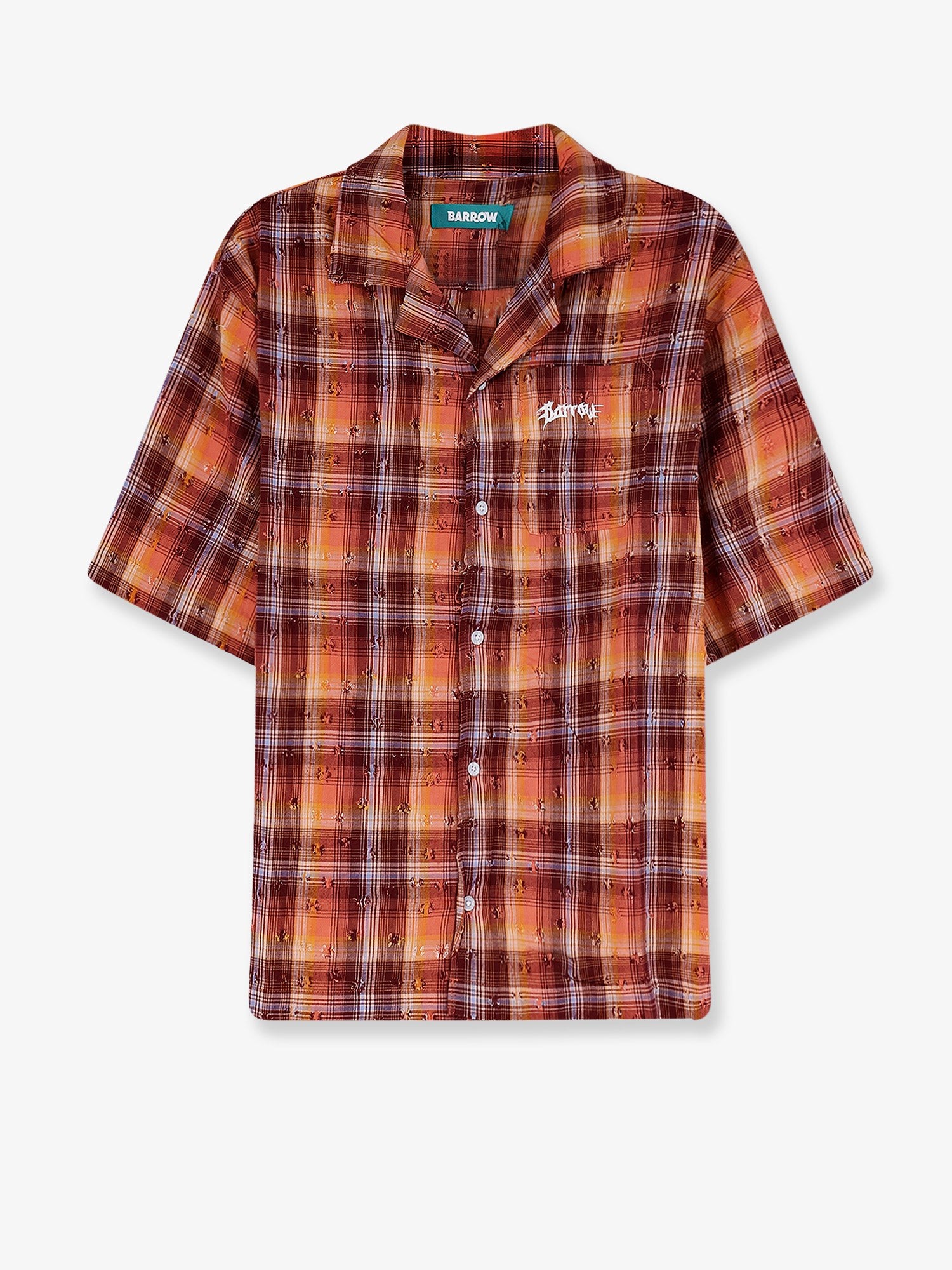 Barrow Used Effect Cotton Shirt