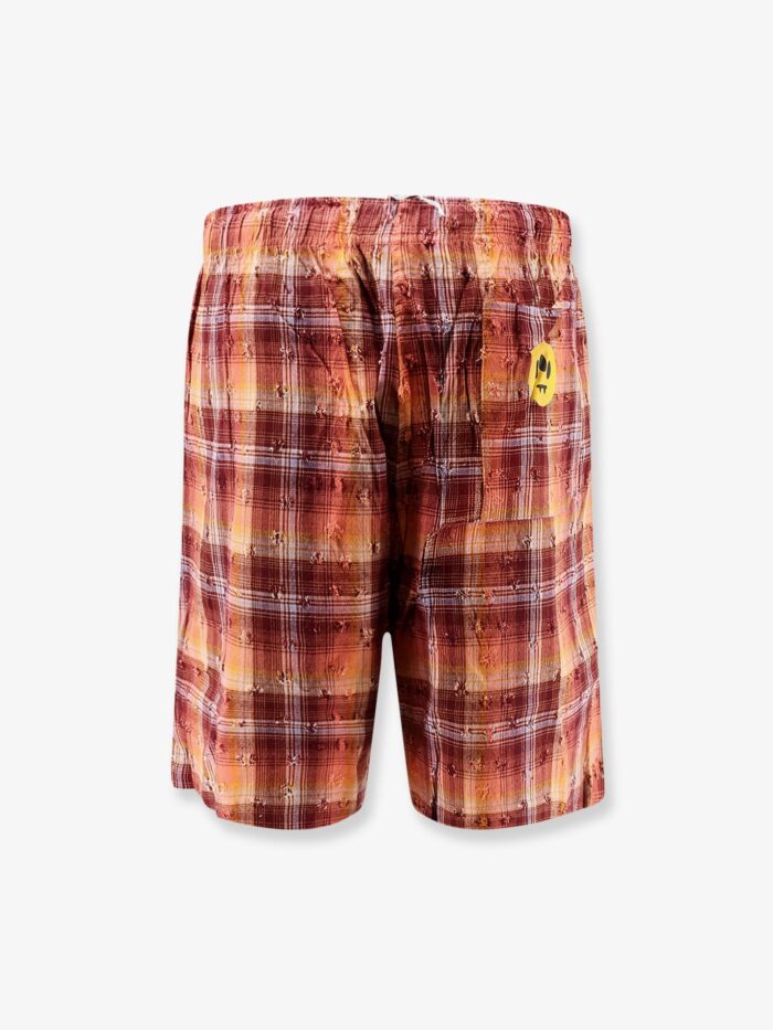 Barrow Viscose And Cotton Blend Bermuda Shorts