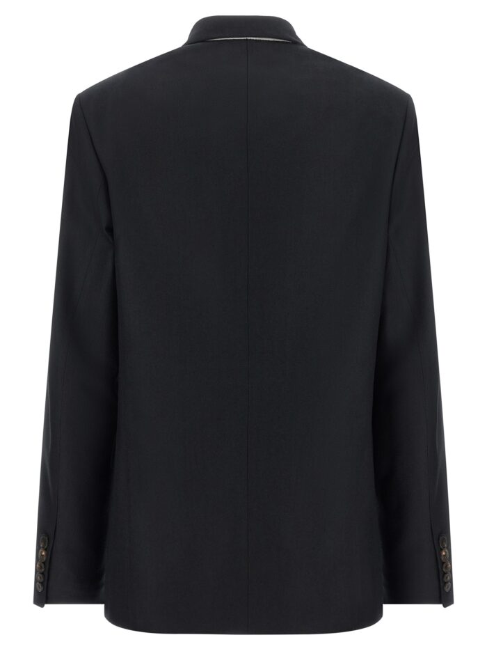 Dries Van Noten 'Barrysta' Double-breasted Blazer With Embroidery