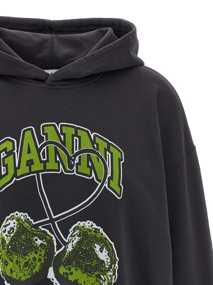 GANNI 'Basic Jersey Cherry' Hoodie