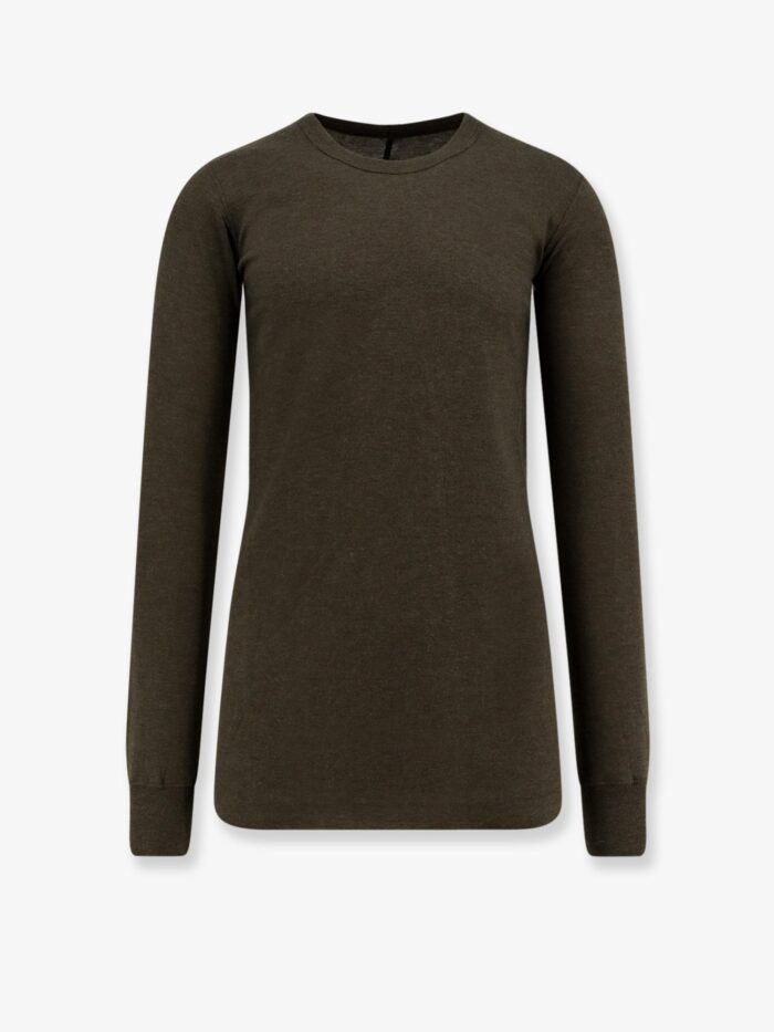 rick owens basic ls t viscose blend t shirt Rick Owens Basic Ls T Viscose Blend T-shirt