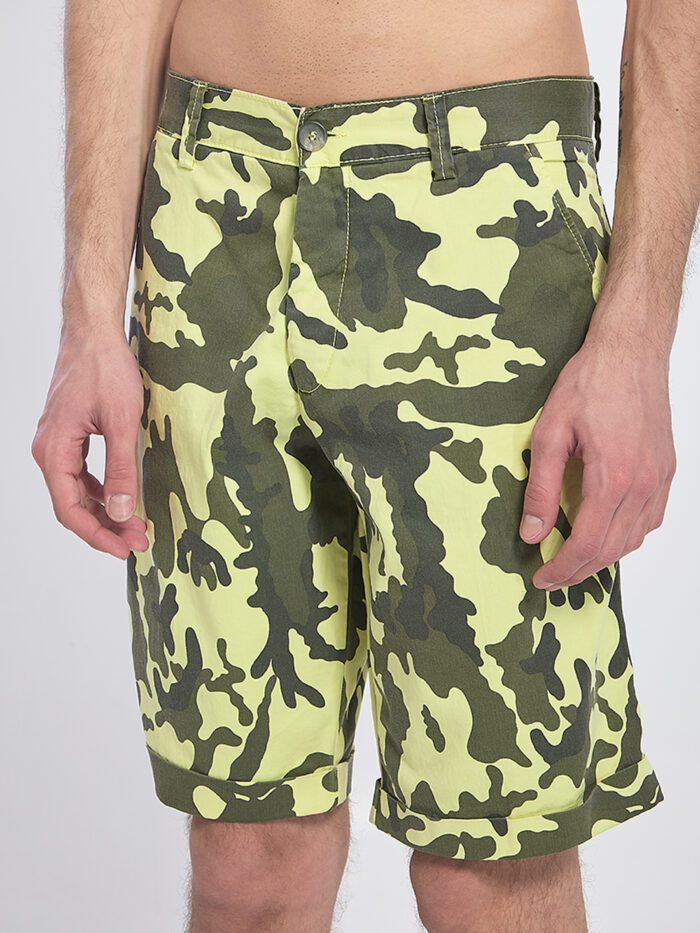 Basicon Camouflage bermuda shorts
