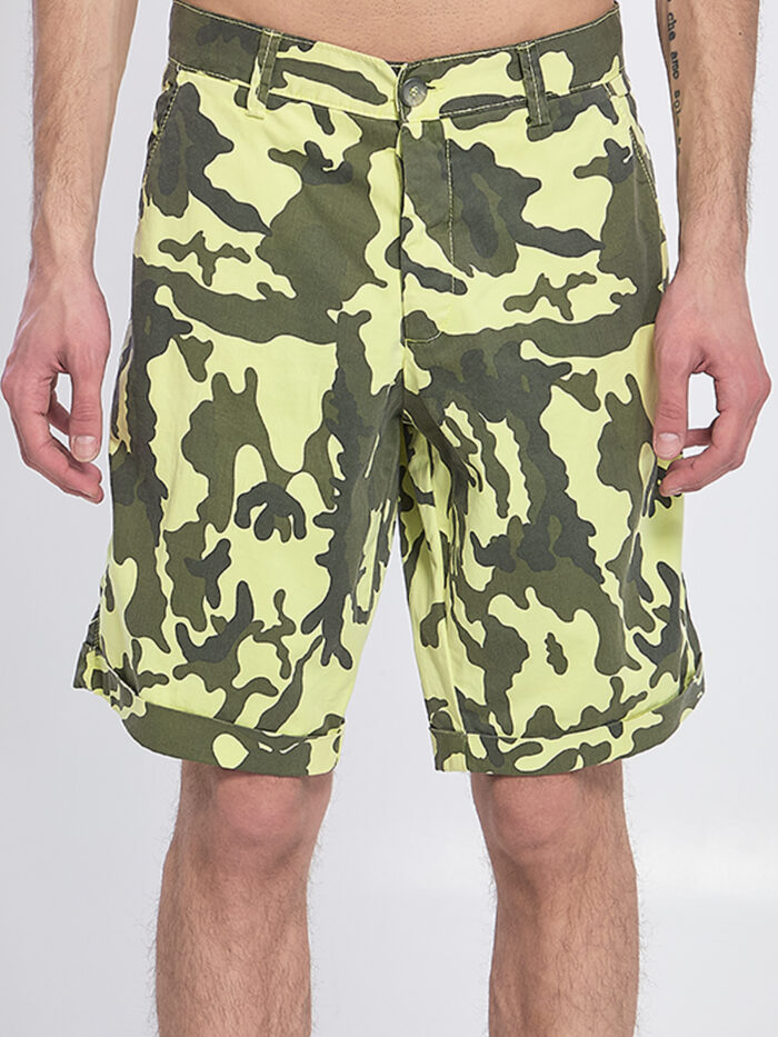Basicon Camouflage bermuda shorts