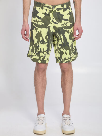 Basicon Camouflage bermuda shorts