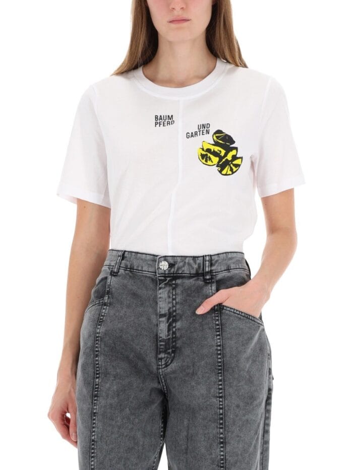 baum und pferdgarten asymmetrical "jawos" t shirt BAUM UND PFERDGARTEN ASYMMETRICAL "JAWOS" T-SHIRT