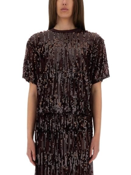 BAUM UND PFERDGARTEN "JULI" TOP WITH SEQUINS