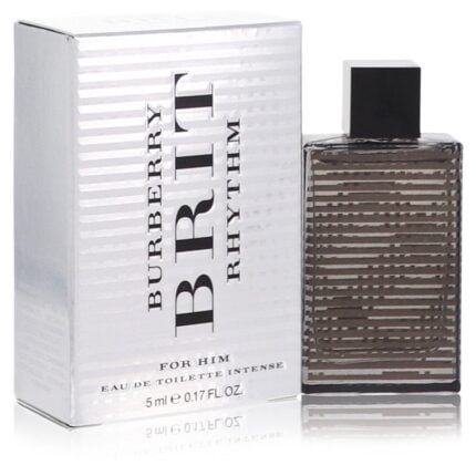 Burberry Brit Rhythm Intense By Burberry - Mini EDT .17 Oz