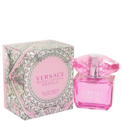 Bright Crystal Absolu By Versace - Eau De Parfum Spray 3 Oz