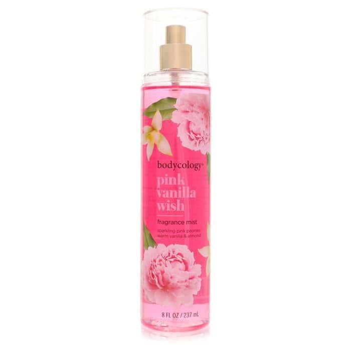 Bodycology Pink Vanilla Wish By Bodycology - Fragrance Mist Spray 8 Oz