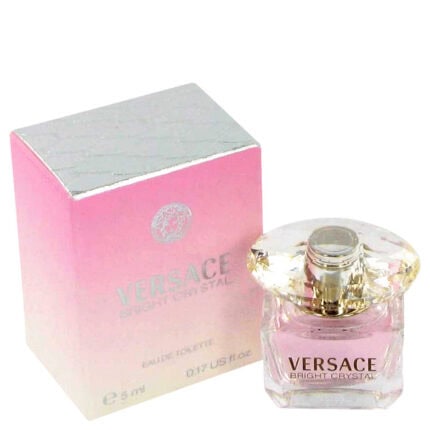 Bright Crystal By Versace - Mini EDT .17 Oz