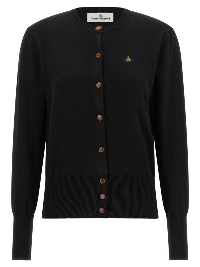vivienne westwood 'bea' crew neck cardigan Vivienne Westwood 'Bea' Crew-neck Cardigan