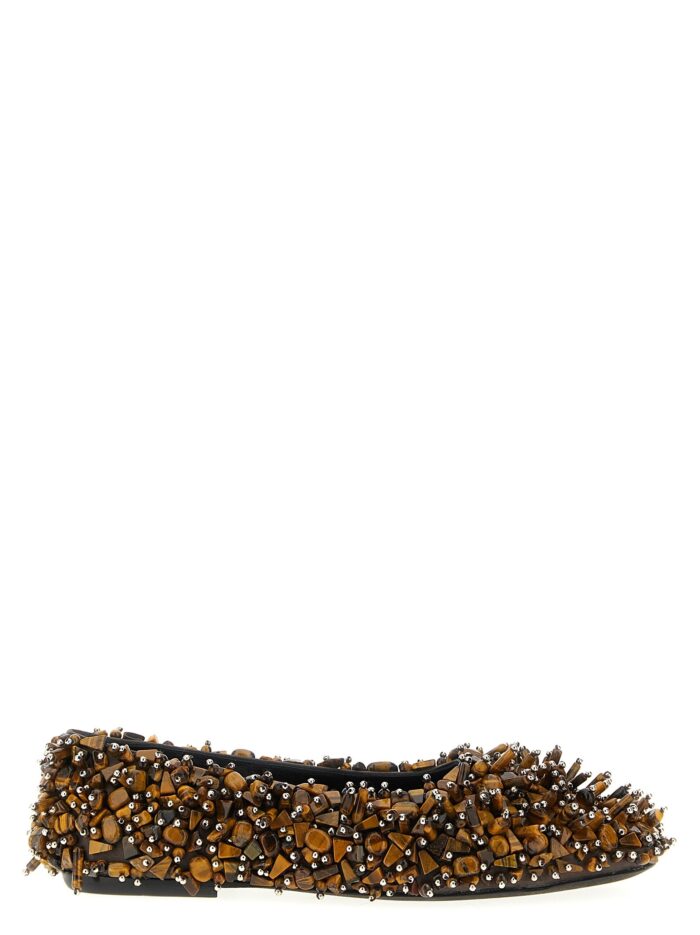 dries van noten beaded ballet flats Dries Van Noten Beaded Ballet Flats