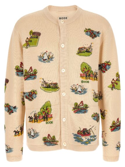 BODE 'Beaded Camp' Cardigan