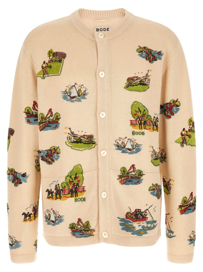 bode 'beaded camp' cardigan BODE 'Beaded Camp' Cardigan
