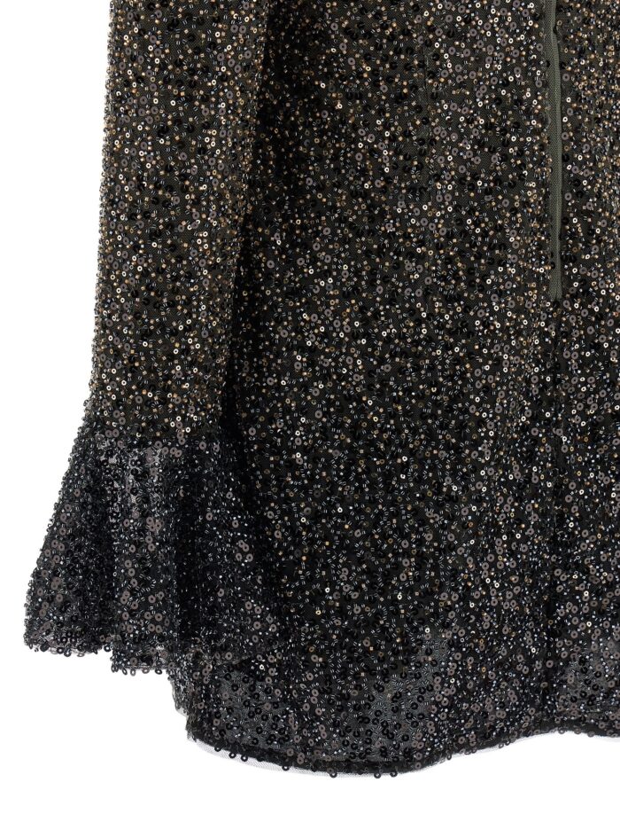 ROTATE BIRGER CHRISTENSEN 'Beaded Ls Mini' Dress