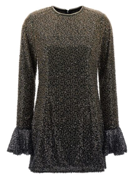 ROTATE BIRGER CHRISTENSEN 'Beaded Ls Mini' Dress