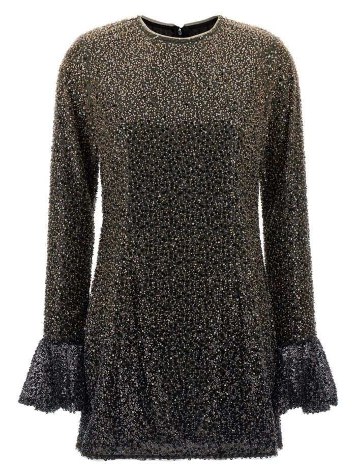 rotate birger christensen 'beaded ls mini' dress ROTATE BIRGER CHRISTENSEN 'Beaded Ls Mini' Dress