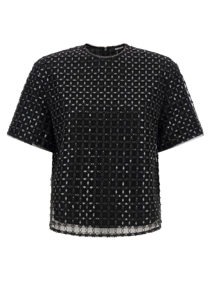 rotate birger christensen 'beaded oversize' top ROTATE BIRGER CHRISTENSEN 'Beaded Oversize' Top
