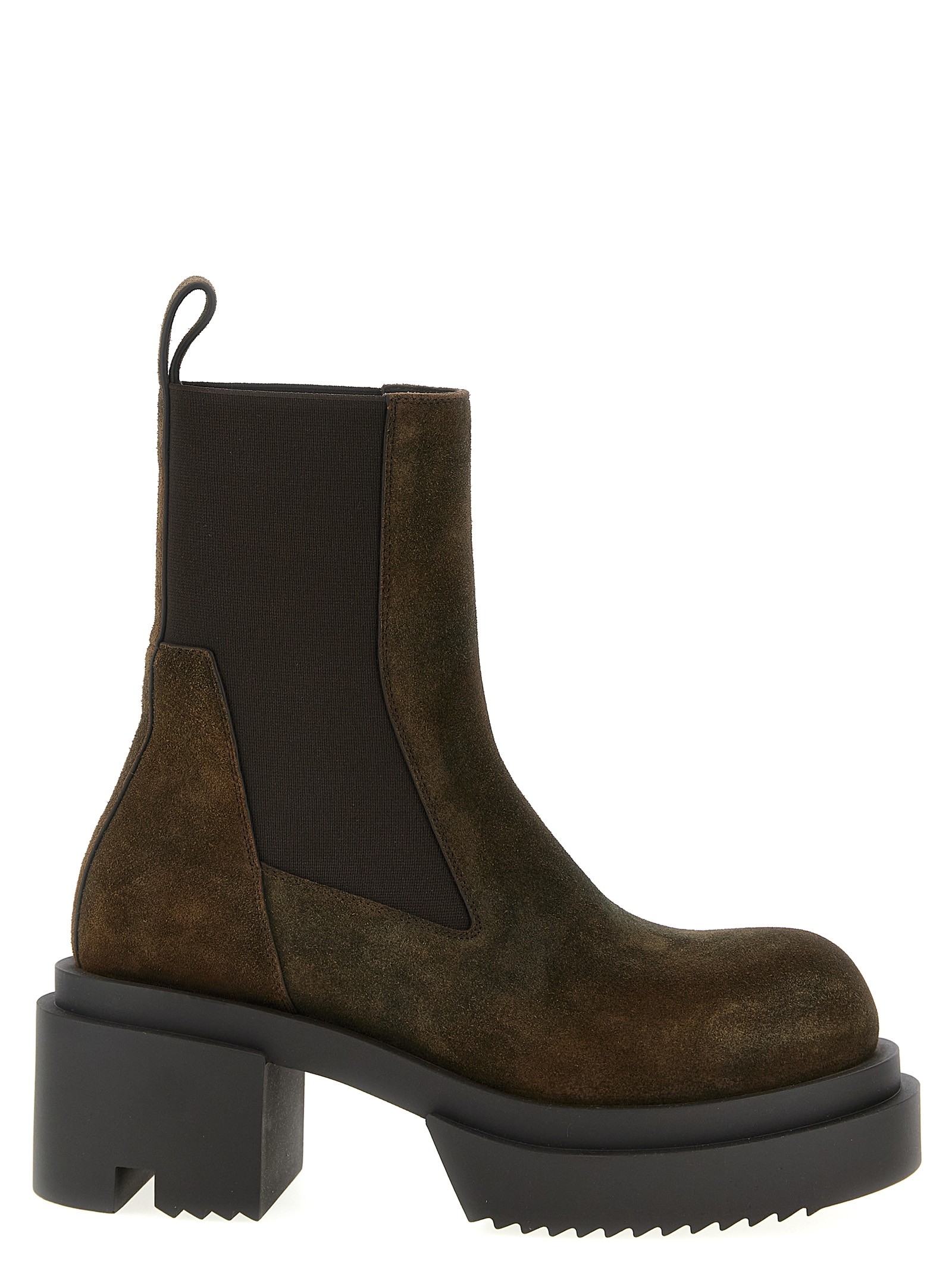 RICK OWENS 'Beatle Bogun' Ankle Boots