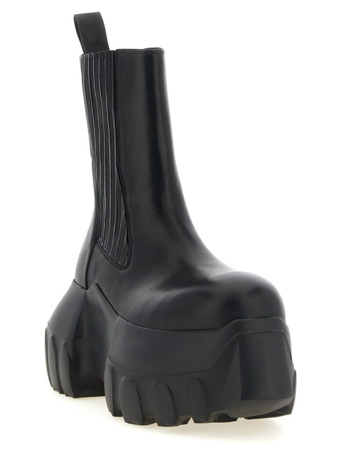 RICK OWENS 'Beatle Mega Tractor' Ankle Boots