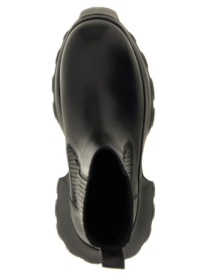 RICK OWENS 'Beatle Mega Tractor' Ankle Boots