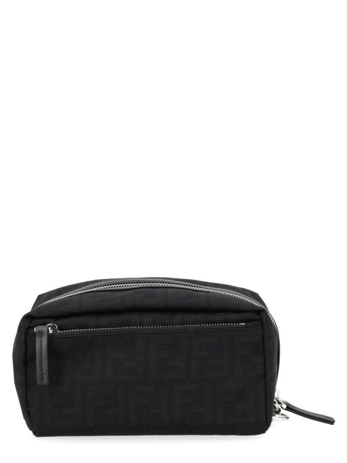 Fendi Beauty Case Con Doppia Zip Small