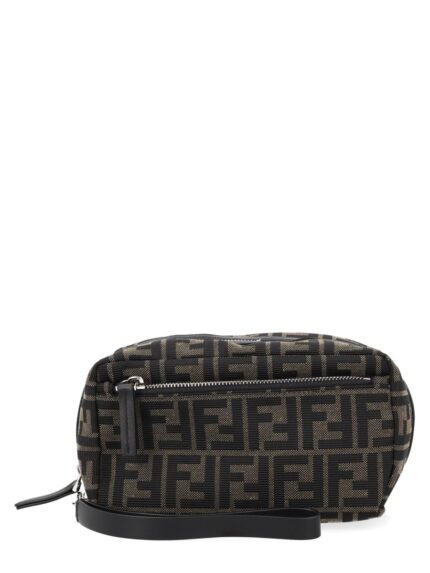 Fendi Beauty Case Con Doppia Zip Small