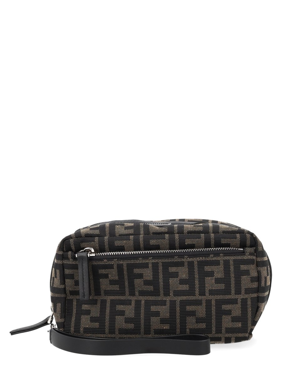 Fendi Beauty Case Con Doppia Zip Small