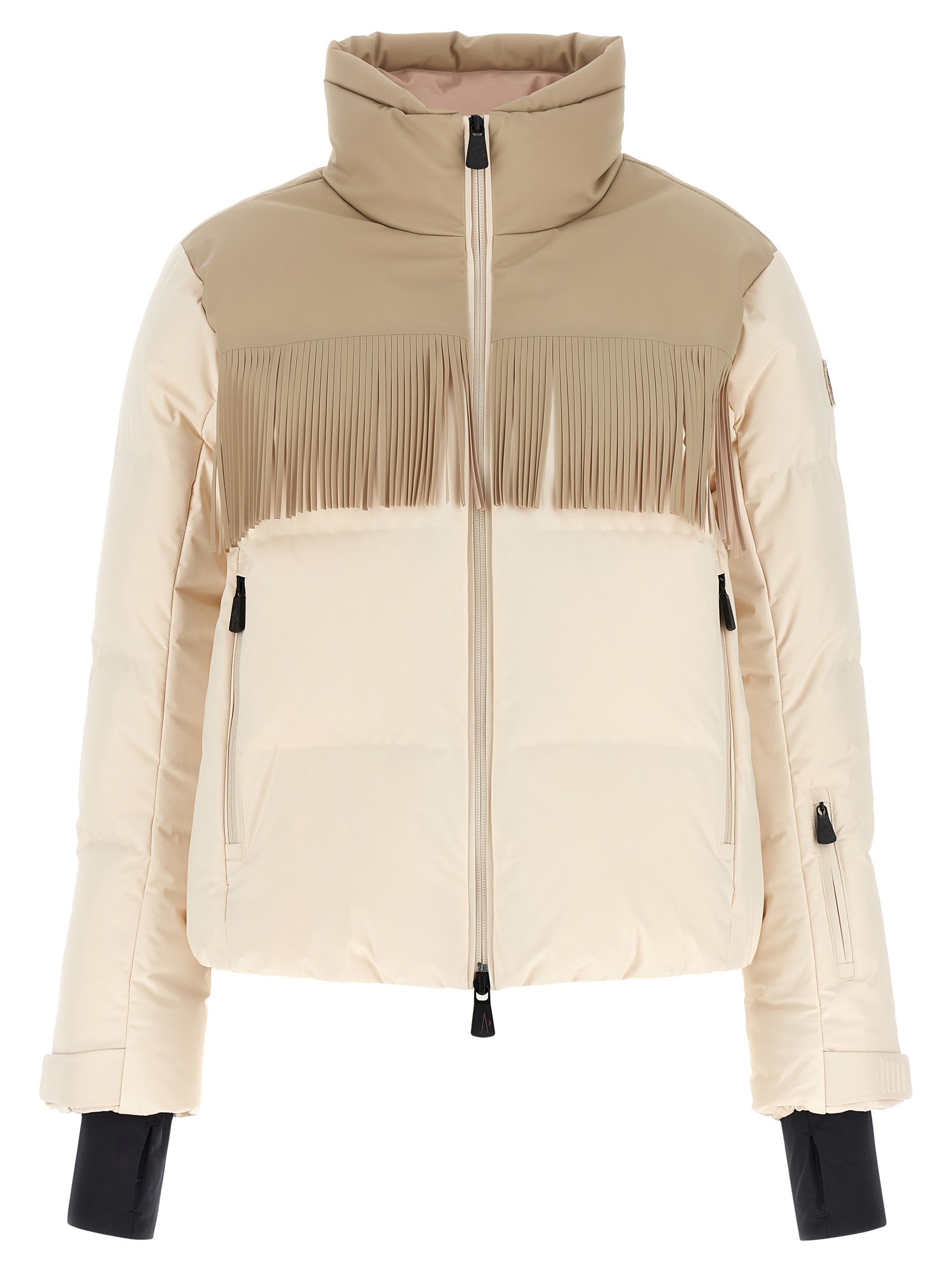 MONCLER GRENOBLE Beige 'Bessin' Ski Jacket