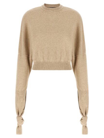 JACQUEMUS Beige 'Fiocco' Sweater