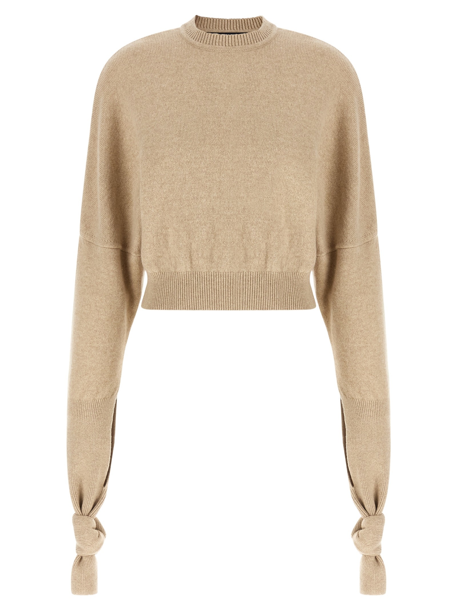 JACQUEMUS Beige 'Fiocco' Sweater