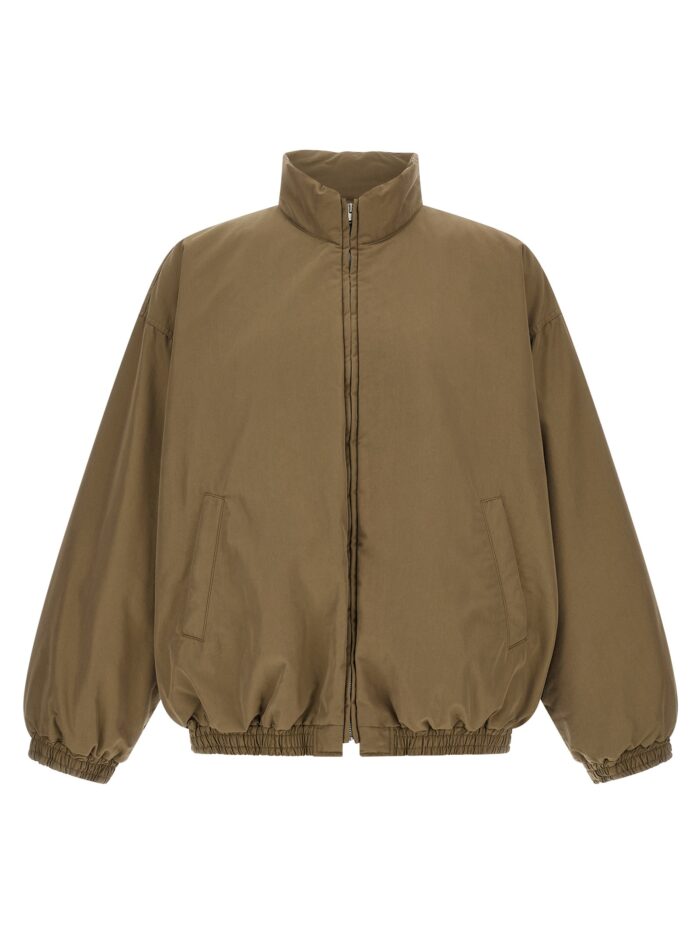 ssstein beige padded windbreaker SSSTEIN Beige Padded Windbreaker