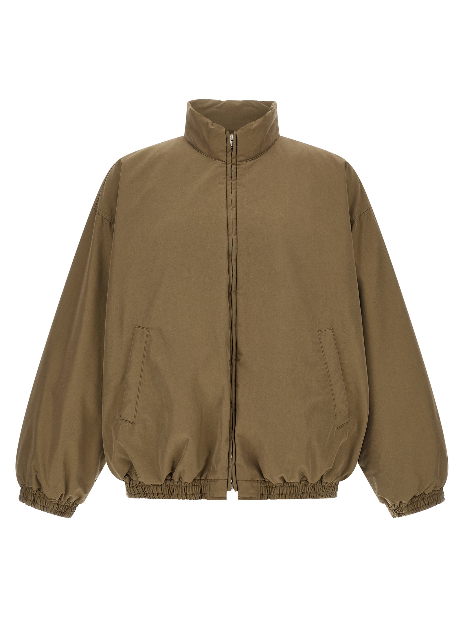SSSTEIN Beige Padded Windbreaker