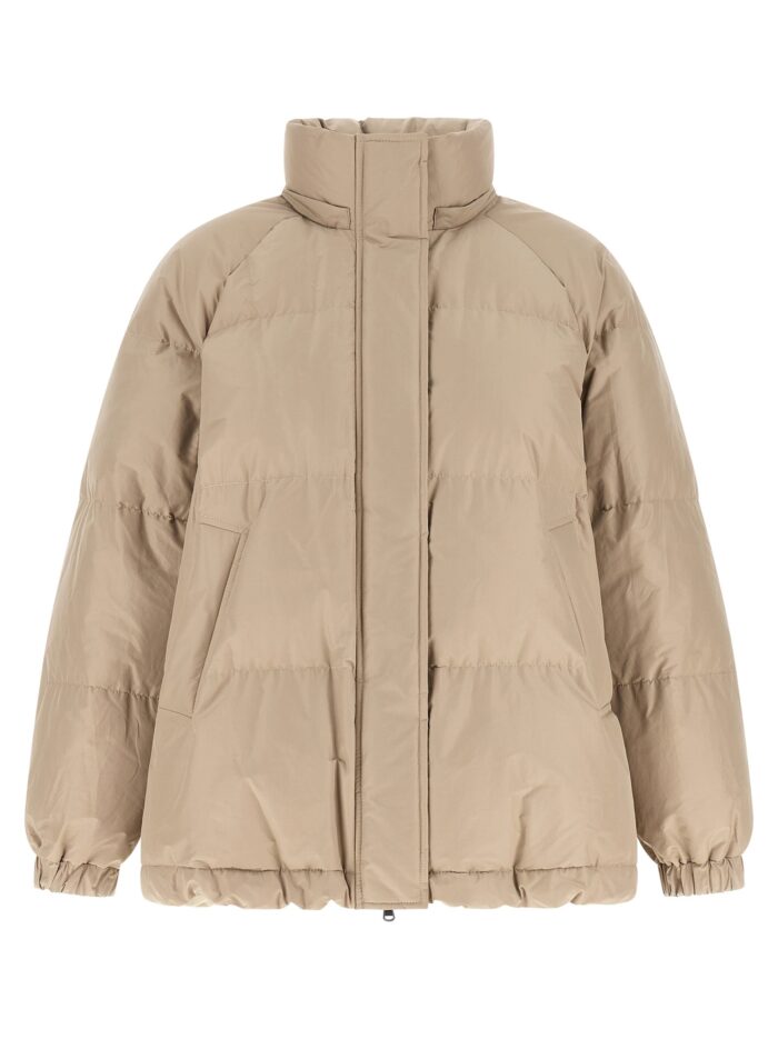 Brunello Cucinelli Beige Taffeta Down Jacket