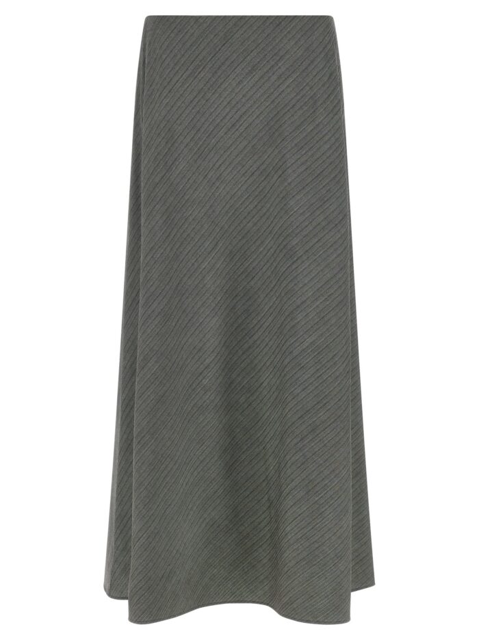 alberta ferretti bell chevron skirt Alberta Ferretti Bell Chevron Skirt