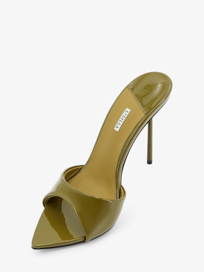 LE SILLA Bella Patent Leather Sandals