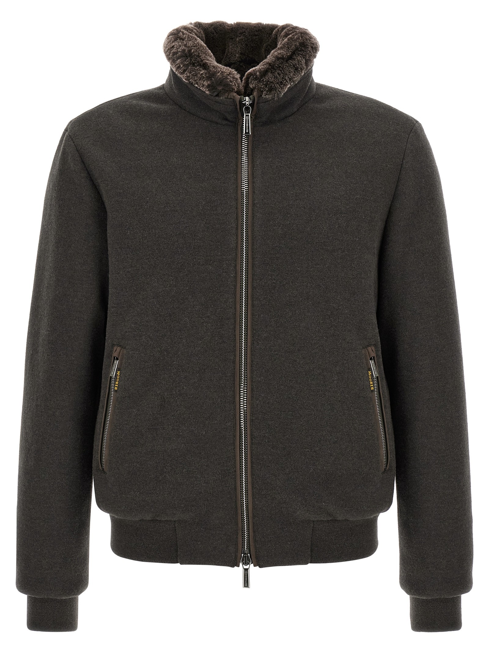 Moorer 'Bellati-MRW' Bomber Jacket - 'Acqua' Line