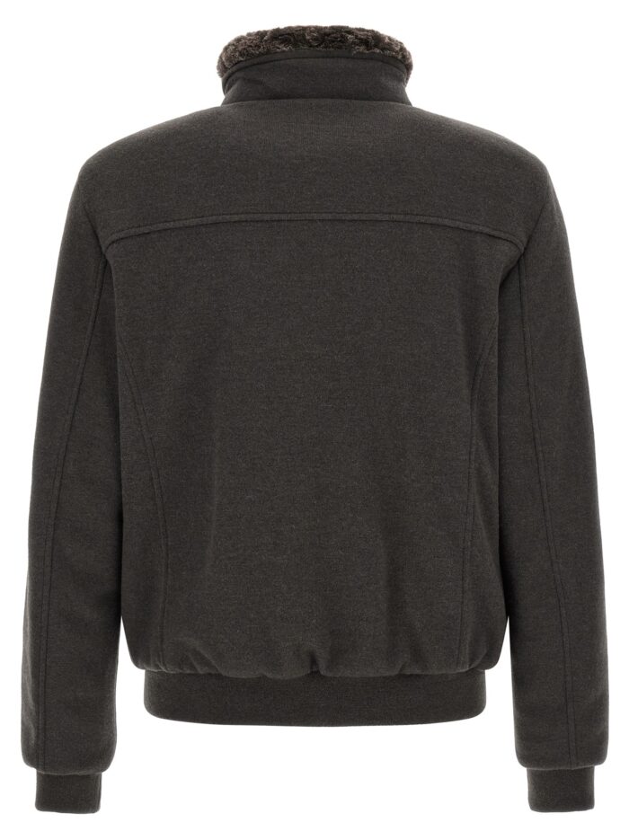Moorer 'Bellati-MRW' Bomber Jacket - 'Acqua' Line