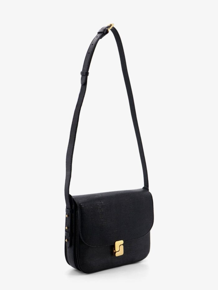 SOEUR Bellissima Maxi Leather Crossbody Bag