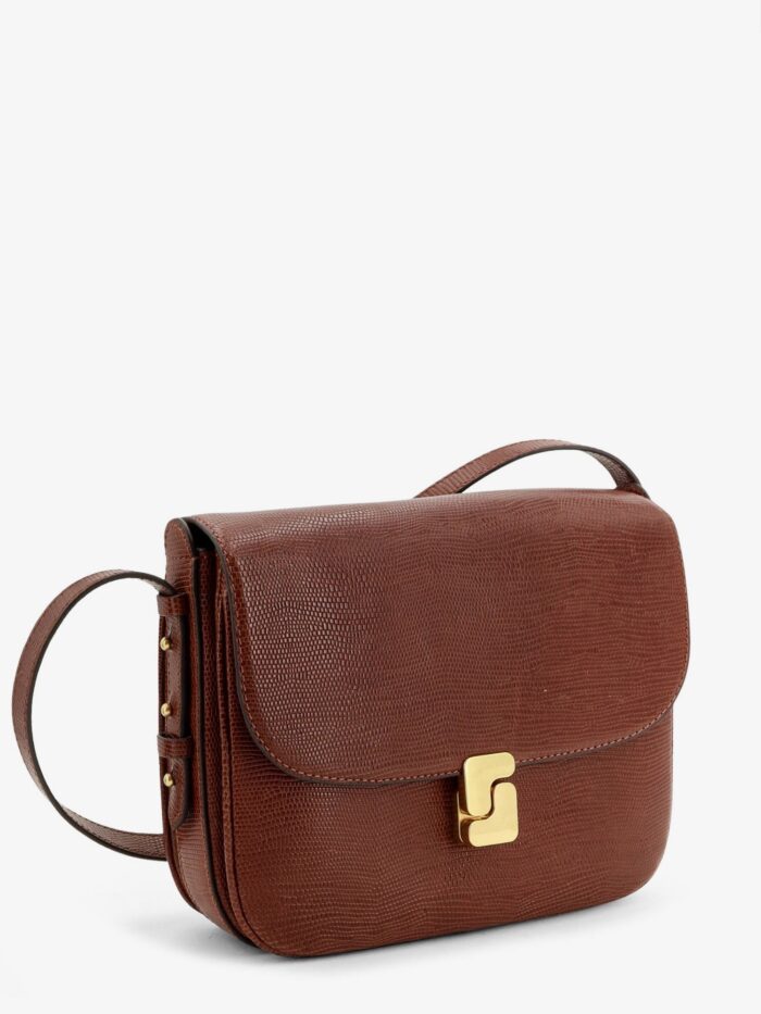 SOEUR Bellissima Maxi Leather Shoulder Bag