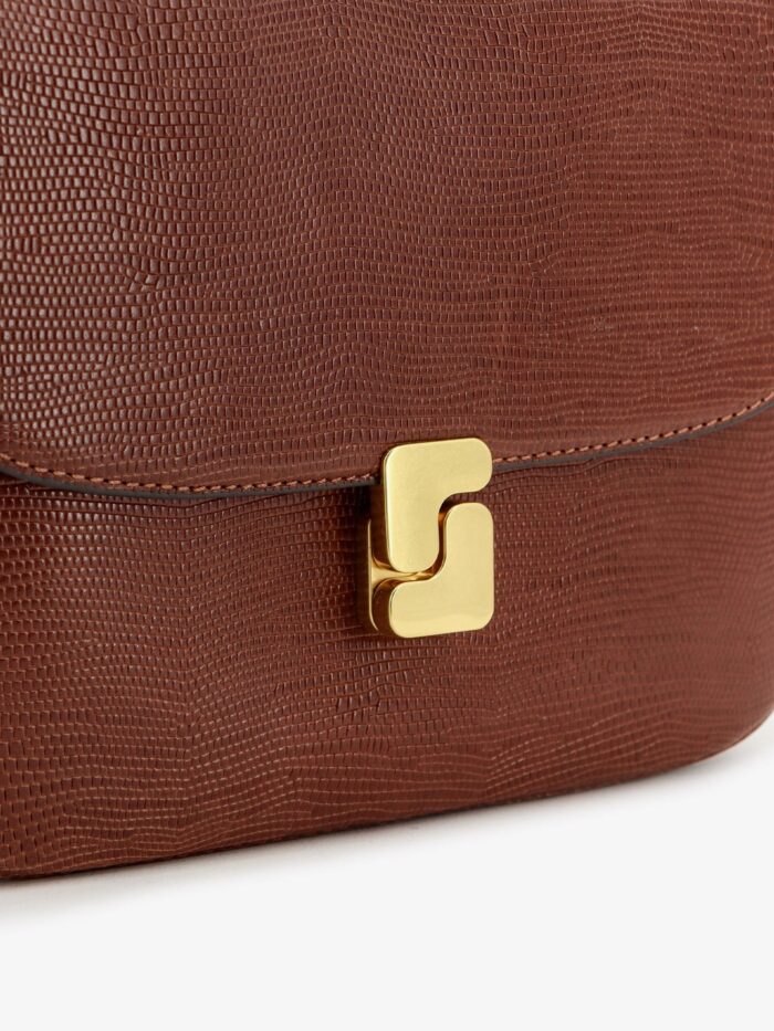 SOEUR Bellissima Maxi Leather Shoulder Bag