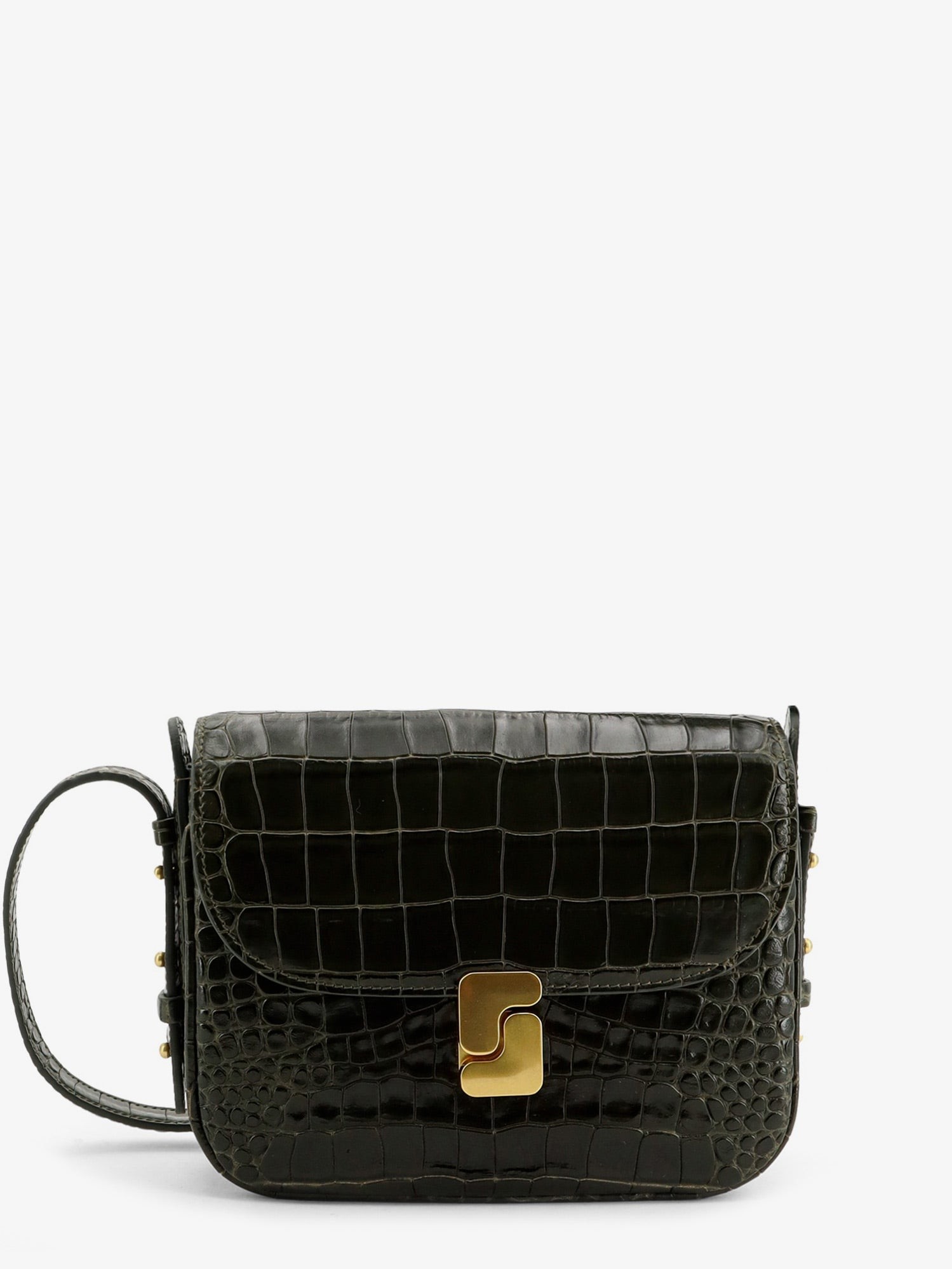 SOEUR Bellissima Mini Leather Crossbody Bag