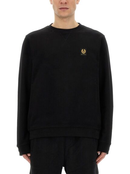 BELSTAFF FELPA CON PATCH LOGO