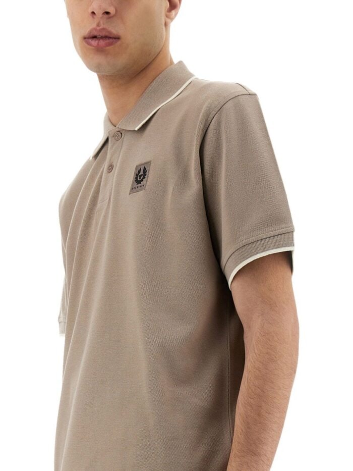 BELSTAFF POLO WITH LOGO