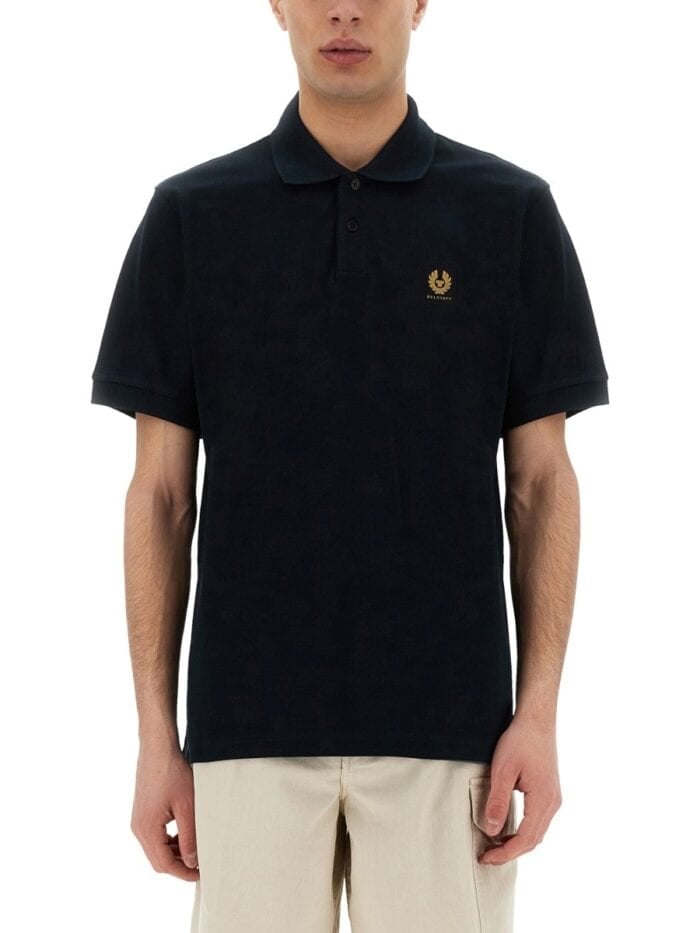 BELSTAFF POLO WITH LOGO