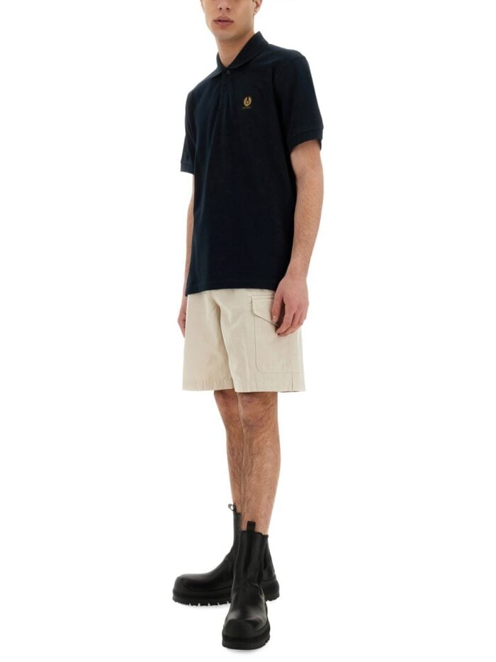 BELSTAFF POLO WITH LOGO